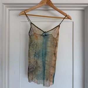 Vintage Express Sheer Tank Top